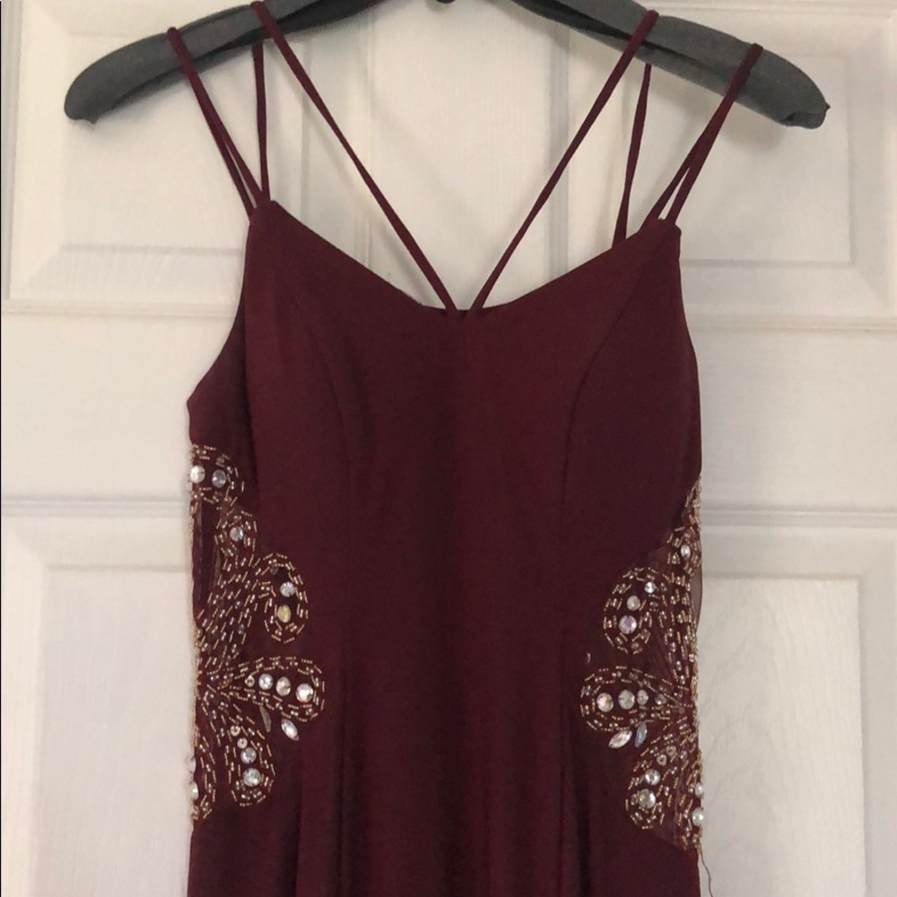 Maroon Prom dress